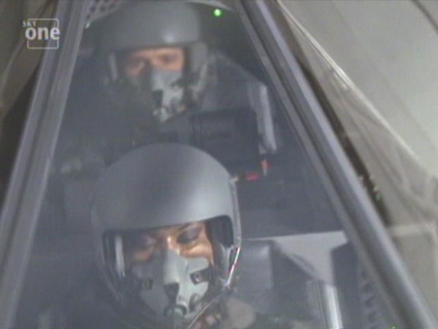 Jack a Tealc v kabině X-301